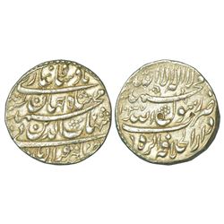 Mughals: Shah Jahan (1628-1658 AD), silver rupee, Dar ul-Khilafat Agra mint