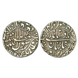 Mughals: Shah Jahan (1628-1658 AD), silver rupee, 11.45g, Surat mint, AH 1057/RY 21