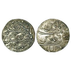 Mughals: Farrukhsiyar (1713-1719 AD), silver rupee, 11.37g, Gwalior mint, AH 1129/RY 6