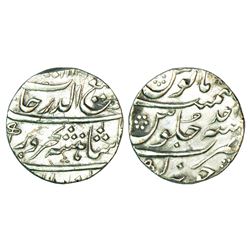 Mughals: Rafi ud-Darjat (1719 AD), silver rupee, 11.59g, Junagadh mint, AH 1131/RY Ahd