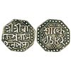 Image 1 : Independent Kingdoms: Assam, Rajesvara Simha (1751-1769 AD), silver ¼ rupee, sake 1682, 2.82g