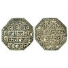 Image 1 : Independent Kingdoms: Assam, Lakshmi Simha (1770-1780 AD), silver rupee, sake 1699, 11.18g