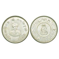 Princely States: Bikanir, Ganga Singh (1887-1942 AD), silver rupee, 12.84g, VS 1994
