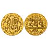 Image 1 : Princely States: Mewar-Udaipur, Swarupshahi series, gold mohur, 10.78g