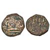 Image 1 : East India Company: Bombay Presidency, Bombay mint, copper pice, ND (1705-1716 AD), 13.71g