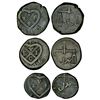 Image 1 : East India Company: Bombay Presidency, Bombay mint, set of 3 copper coins