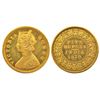Image 1 : British India: Victoria Queen, gold 5 rupees, proof re-strike, 3.86g, 1870, Calcutta mint