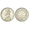 Image 1 : British India: Victoria Empress, silver rupee, 1885, Bombay mint, A/II, 'B' raised
