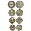 Image 1 : Republic India: 1962, proof, nickel & cupro-nickel coins, Bombay mint (4 coins)