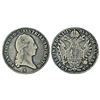Image 1 : Foreign Coins: Austria, Franz II (1792-1835 AD), silver ½ thaler, 13.67g, 1815, 'A' mintmark