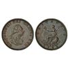 Image 1 : Foreign Coins: Great Britain, George III (1760-1820 AD), copper ½ penny, 1799, 12.55g