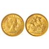 Image 1 : Foreign Coins: Great Britain, Elizabeth II, gold sovereign, 1958, 7.97g