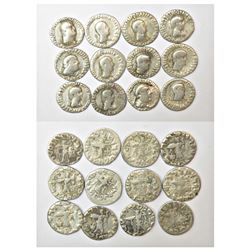 Large Lots: A group of 12 Indo Greek coins