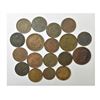 Image 1 : Large Lots: A group of 18 Canadian Provinces & Upper Canada coins