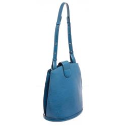 Louis Vuitton Blue Epi Leather Cluny Shoulder Bag