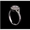 Image 4 : 1.23 ctw Diamond Ring - 14KT White Gold