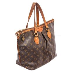 Louis Vuitton Monogram Canvas Leather Palermo PM Bag