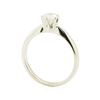 Image 4 : 0.35 ctw Diamond Solitaire Ring - 14KT White Gold
