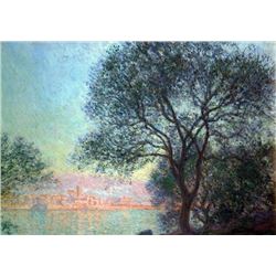 Claude Monet - Antibes Seen from La Salis