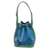 Image 3 : Louis Vuitton Blue Green Epi Leather Noe PM Drawstring Shoulder Bag