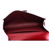Image 5 : Hermes Red Box Leather Medor 23 Clutch Bag