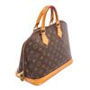 Image 1 : Louis Vuitton Monogram Canvas Leather Alma MM Handbag