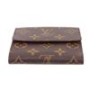 Image 7 : Louis Vuitton Brown Monogram Canvas Leather Elise Wallet