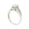 Image 4 : 0.91 ctw Diamond Engagement Ring - 14KT White Gold