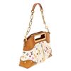Image 3 : Louis Vuitton White Multicolor Judy MM Satchel Handbag