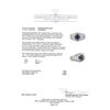 Image 5 : 2.70 ctw Sapphire And Diamond Ring - 14KT White Gold