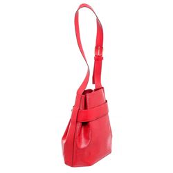 Louis Vuitton Red Epi Leather Sac D'epaule Shoulder Bag