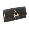 Image 2 : Louis Vuitton Black Suhali Leather Le Favori Wallet