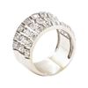 Image 4 : 0.80 ctw Diamond Ring - 14KT White Gold