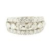 Image 2 : 1.90 ctw Diamond Anniversary Ring - 14KT White Gold