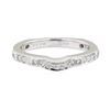 Image 2 : 0.40 ctw Diamond Band - 18KT White Gold
