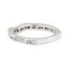 Image 3 : 0.40 ctw Diamond Band - 18KT White Gold