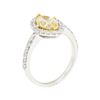 Image 4 : 2.22 ctw Diamond Ring - 14KT White And Yellow Gold