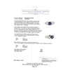 Image 5 : 2.55 ctw Sapphire And Diamond Ring - 14KT White Gold