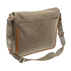 Louis Vuitton Brown Damier Geant Canvas Leather Messenger Bag