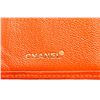 Image 8 : Chanel Orange Lambskin Leather Long Bifold Wallet