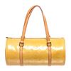 Image 1 : Louis Vuitton Yellow Vernis Leather Bedford Barrel Bag