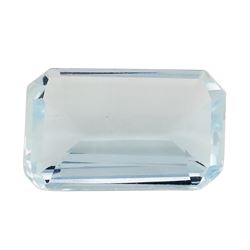 2.38 ct.Natural Emerald Cut Aquamarine