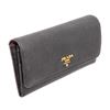Image 3 : Prada Black Saffiano Leather Continental Wallet