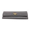 Image 4 : Prada Black Saffiano Leather Continental Wallet