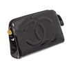Image 2 : Chanel Black Patent Leather Timeless Cosmetic Pouch Bag