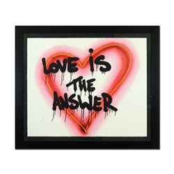 Speak from The Heart by Mr Brainwash