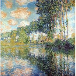 Claude Monet - Poplars on the Epte