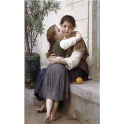 William Bouguereau - A Little Coaxing 1890