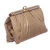 Image 5 : Judith Leiber Beige Snakeskin Clutch