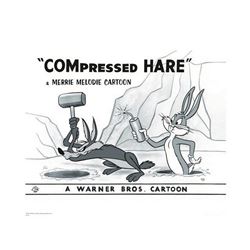 Warner Brothers Hologram Compressed Hare Mallet